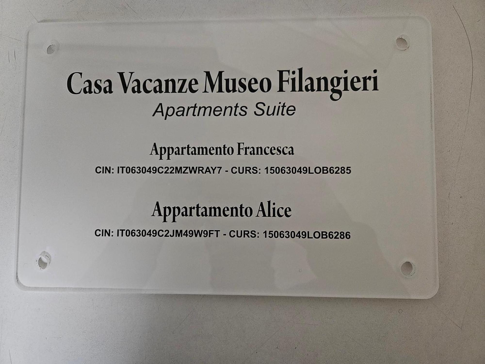 Museo Filangieri Suite Neapel Exterior foto